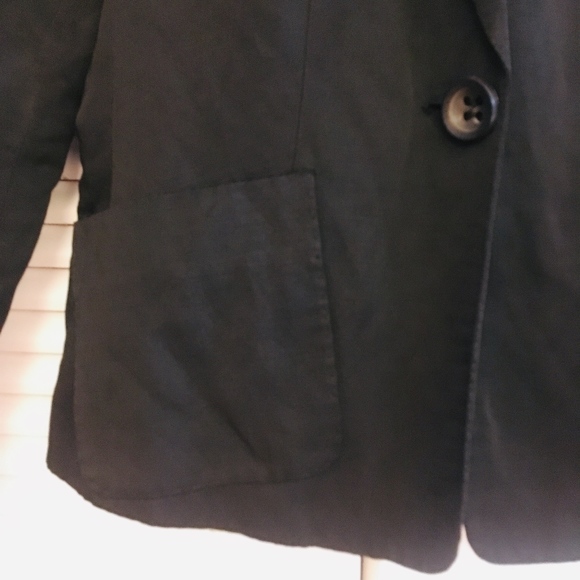 Piazza Sempione Woman's Blazer Black Size 8M (44) - Picture 3 of 8